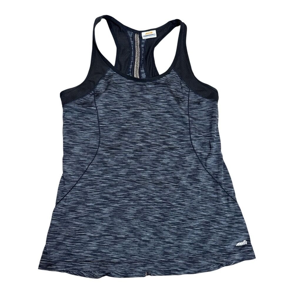 Avia Women’s Halter Top Tank Workout Heather Black Sz M